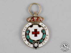 Spain, Kingdom. An Order Of The Red Cross, Ii Class Medal C.1920