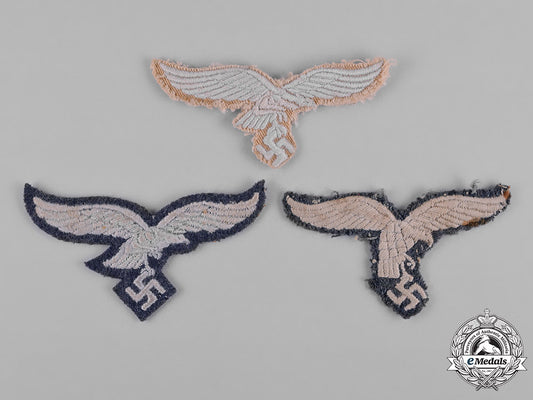 germany,_luftwaffe._a_group_of_uniform_eagle_insignia_c18-055360