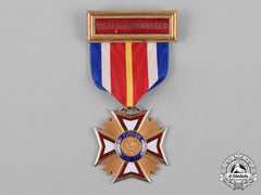 United States. A Veterans Of Foreign Wars Of The United States District Commander's Badge In Gold, By Bailey, Banks & Biddle,