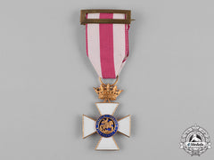 Spain, Franco Period. A Military Order Of St. Hermenegildo, Gold Cross, C.1950