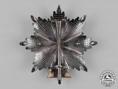 denmark,_kingdom._an_order_of_dannebrog,_i_class_grand_cross_star,_c.1915_c18-056012