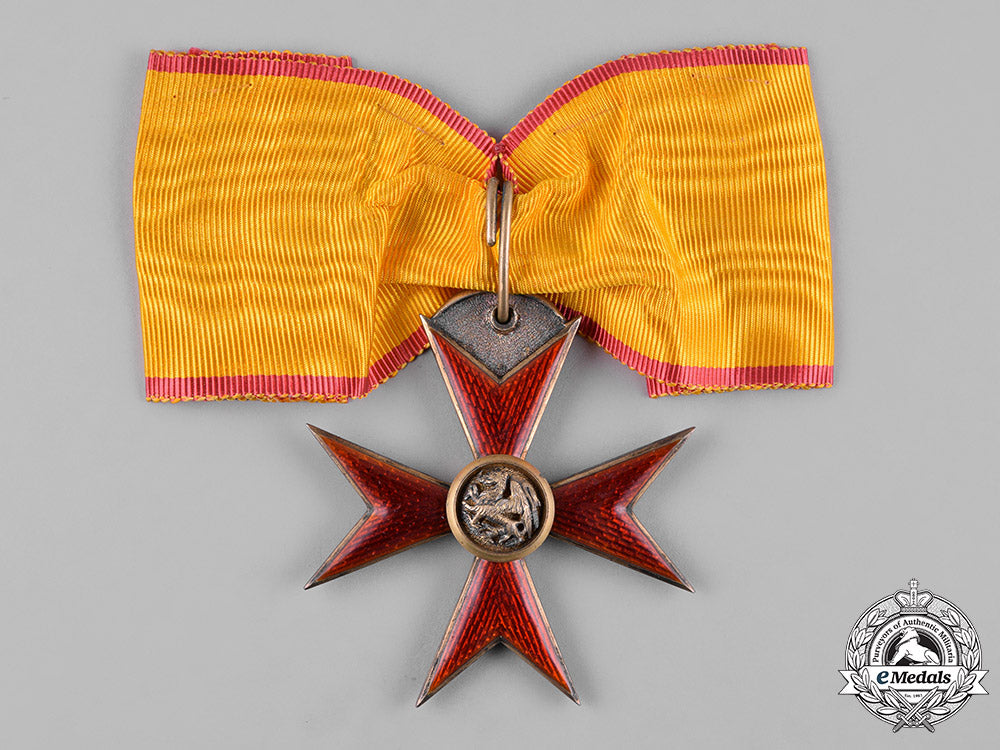 mecklenburg-_schwerin,_grand_duchy._an_order_of_the_griffon,_commander’s_cross,_c.1916_c18-056098_1_1