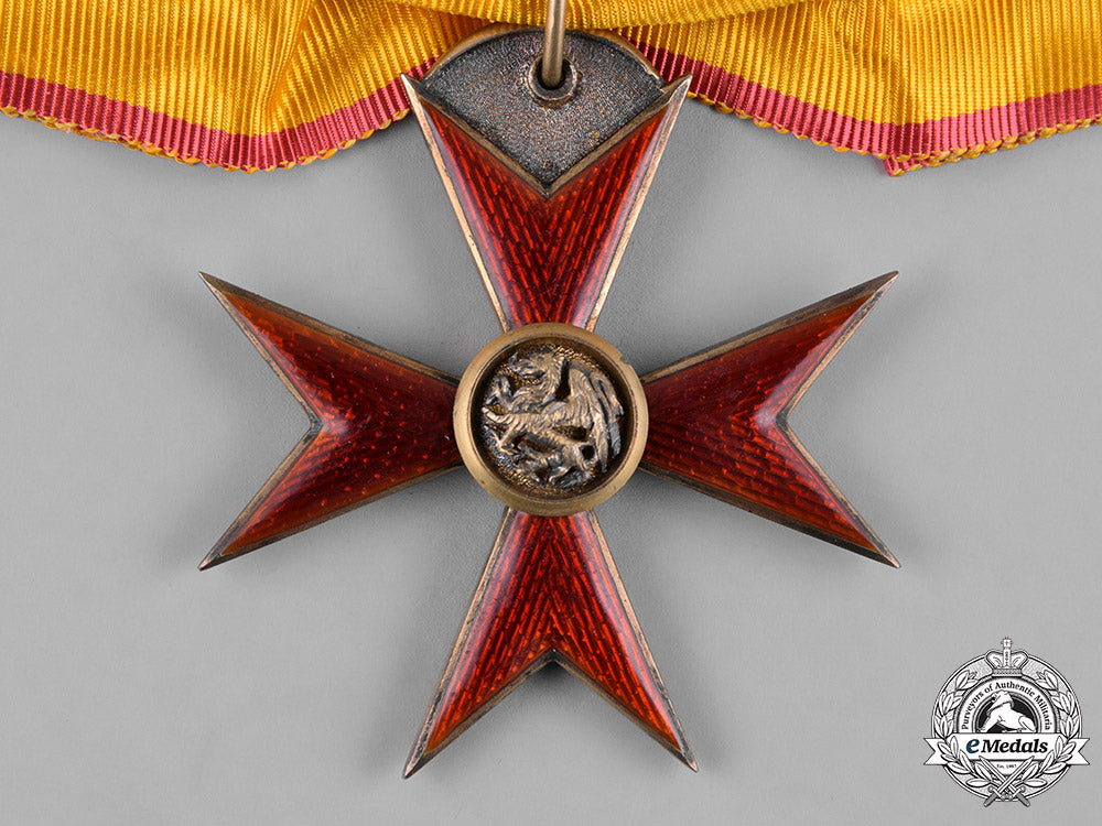 mecklenburg-_schwerin,_grand_duchy._an_order_of_the_griffon,_commander’s_cross,_c.1916_c18-056099_1_1