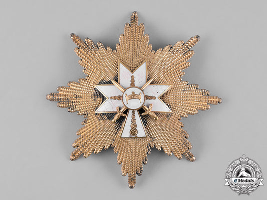 croatia,_independent_state._an_unique_order_of_king_zvonimir,_golden_grand_cross_star_with_swords,_c.1945_c18-056113