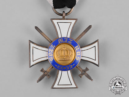 prussia,_state._an_order_of_the_crown,_iii_class_with_swords,_c.1930_c18-056292