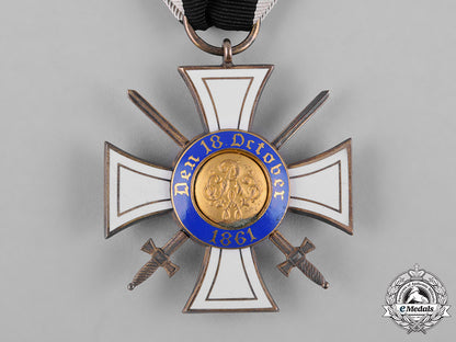 prussia,_state._an_order_of_the_crown,_iii_class_with_swords,_c.1930_c18-056293
