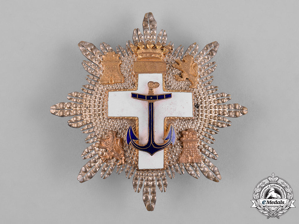 spain,_kingdom._an_order_of_naval_merit,_ii_class_star,_c.1955_c18-056375