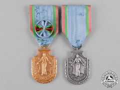 France, Iv Republic. Two Orders Of Merit For Tourism, Ii Class Officer & Iii Class Knight, C.1955