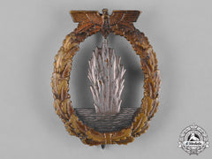 Germany, Kriegsmarine. A Minesweeper War Badge By Schwerin