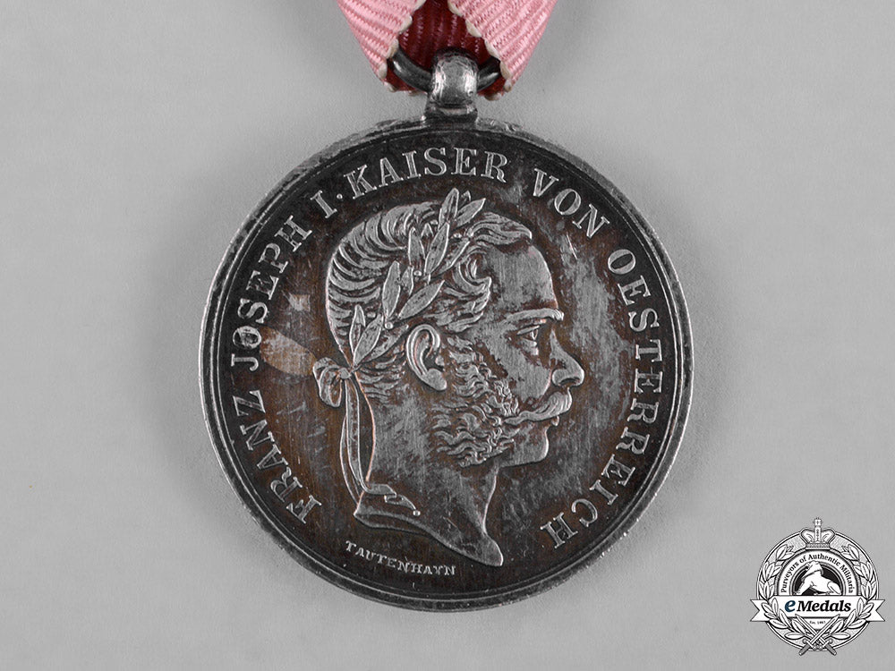 austria,_imperial._a_medal_for_the_defence_of_tirol1866,_by_josef_tautenhayn_c18-056685