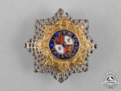 Spain, Franco Period. A Miniature War Cross Breast Star, C.1940