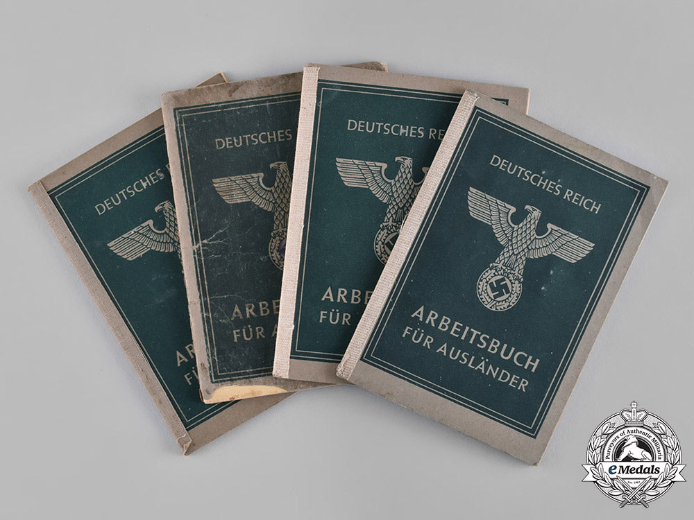 germany,_third_reich._a_lot_of_four_german_labour_books_for_foreigners,_c.1944_c18-056983