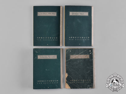 germany,_third_reich._a_lot_of_four_german_labour_books_for_foreigners,_c.1944_c18-056987