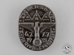 Germany. A 1935 District Greater Frankfurt “Day Of The Nsdap” Celebration Badge