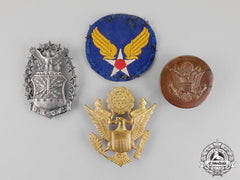 United States. Four United States Armed Forces Items