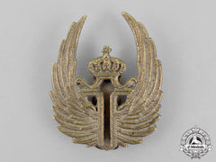 Romania, Kingdom. An Air Force Observer Cap Badge, C.1915