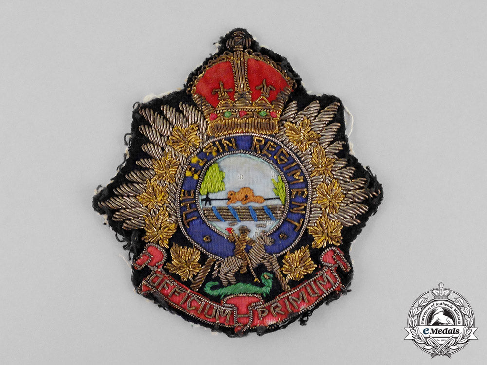 canada._an_elgin_regiment_blazer_patch,_c.1945_c18-0678