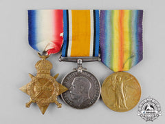 Canada. A Medal Trio To Corporal James Livings, No. 1 Canadian Field Ambulance