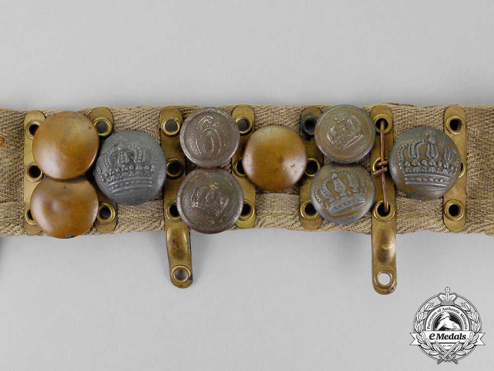 germany,_imperial._an_american_trophy_belt_with_bavarian_em/_nco’s_buttons,_c.1918_c18-0697