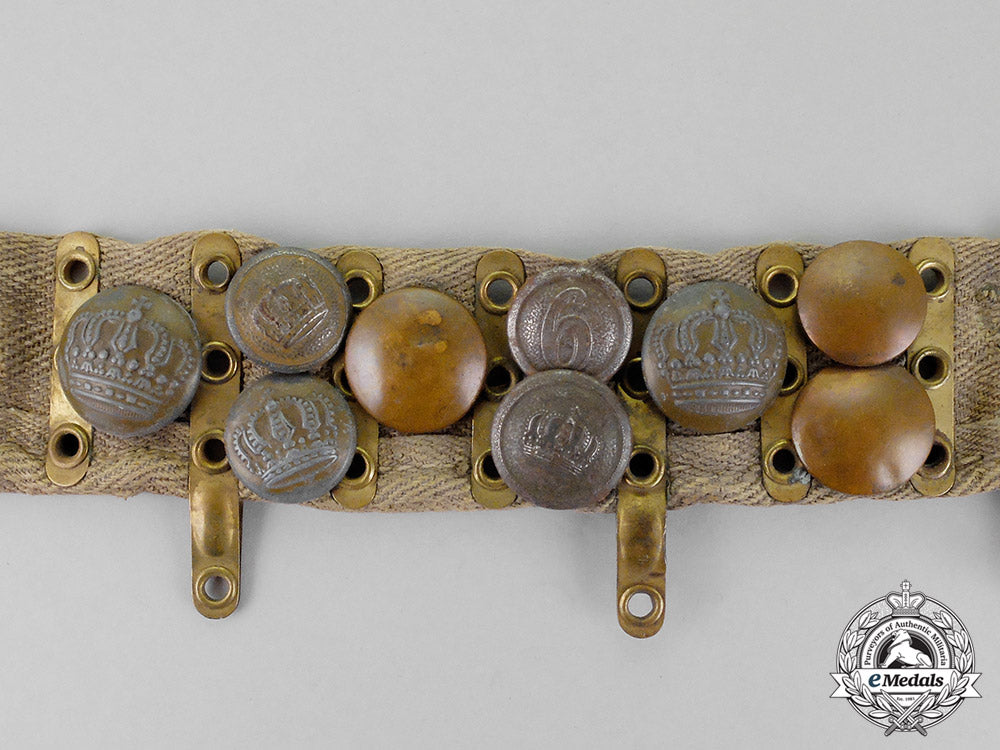 germany,_imperial._an_american_trophy_belt_with_bavarian_em/_nco’s_buttons,_c.1918_c18-0699