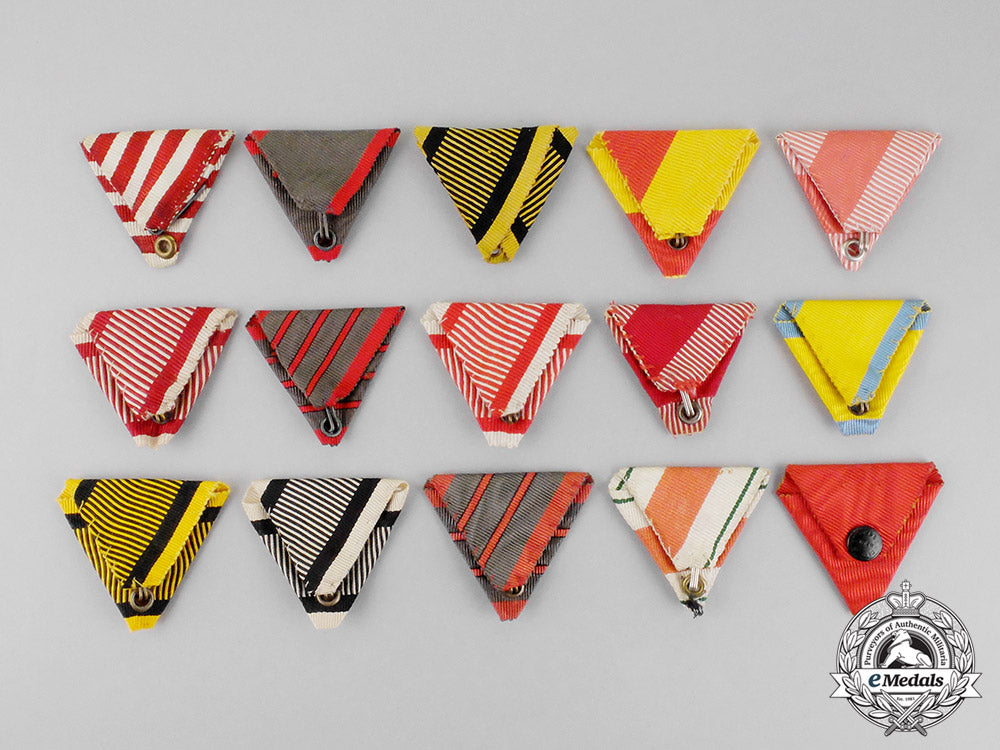 austria._selection_of15_first_war_period_ribbons_c18-0802
