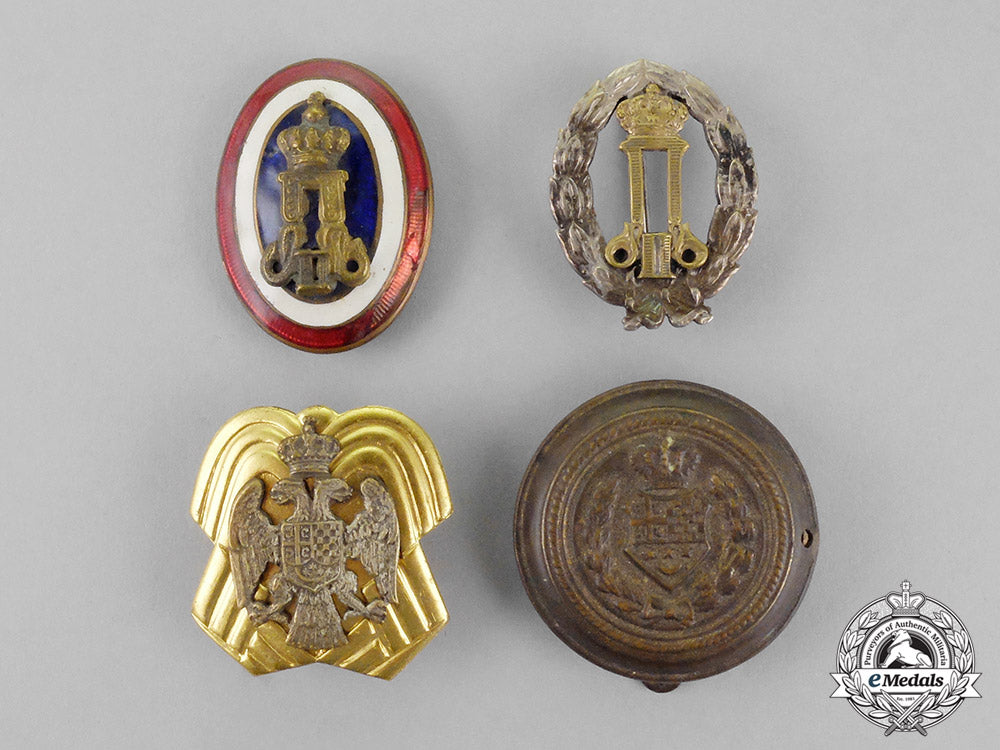 yugoslavia,_kingdom._four_badges&_insignia_c18-0851_2_1
