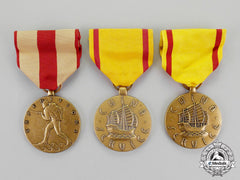 United States. A Lot Of Three Service Medals