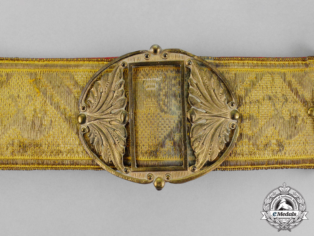 spain,_franco_period._an_officer's_brocade&_cross_belt,_c.1938_c18-0898_1_1_1