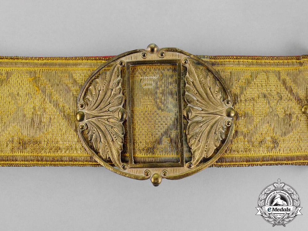 spain,_franco_period._an_officer's_brocade&_cross_belt,_c.1938_c18-0898_1_1_1