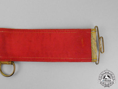 spain,_franco_period._an_officer's_brocade&_cross_belt,_c.1938_c18-0909_1_1_1