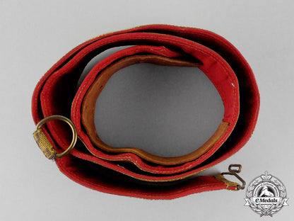 spain,_franco_period._an_officer's_brocade&_cross_belt,_c.1938_c18-0913_1_1_1