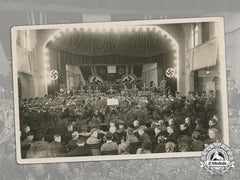 Germany, Heer. A Large 1938 Photo Of Heer Musicians Performing Concert