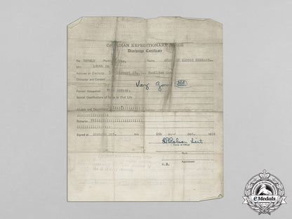 canada._a_twice_enlisted_soldier's_discharge_certificate_and_war_service_badge_certificates_c18-1142