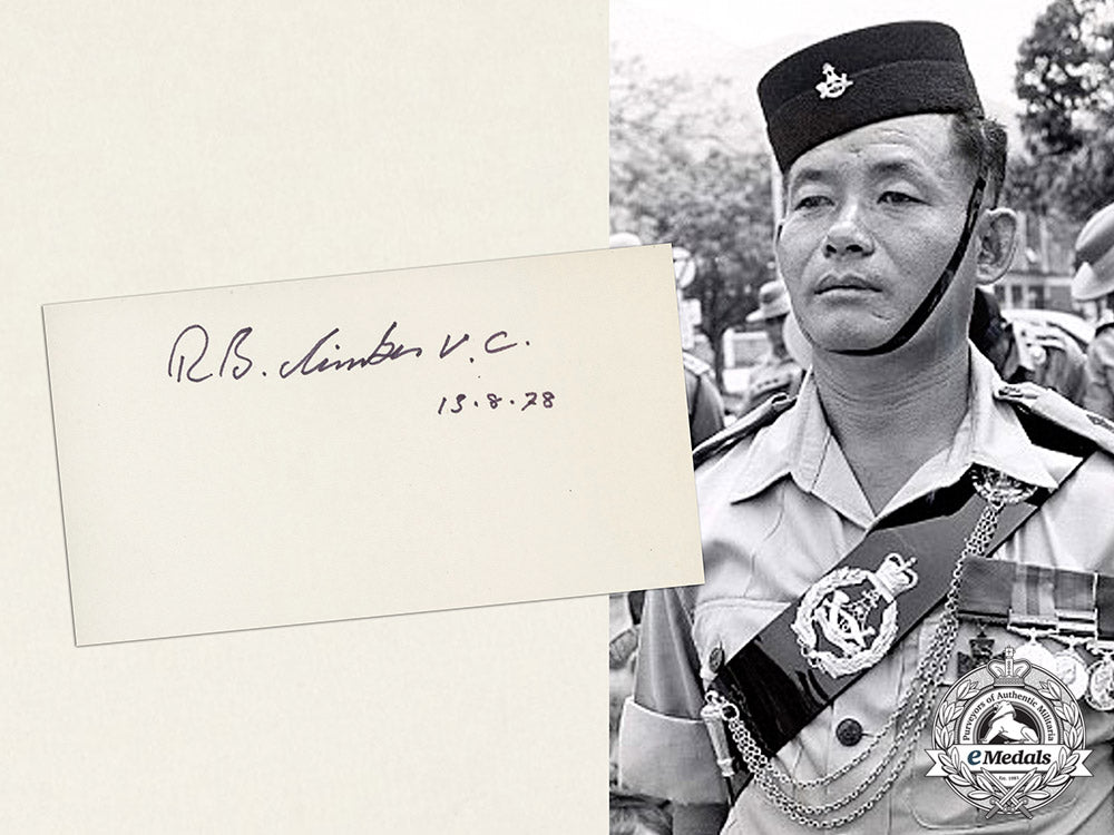 a_signature_of_victoria_cross_recipient_rambahadur_limbu,_vc,_mvo,2_nd_battalion,10_th_princess_mary's_own_gurkha_rifles_for_actions_in_sarawak,_borneo1965_c18-1147
