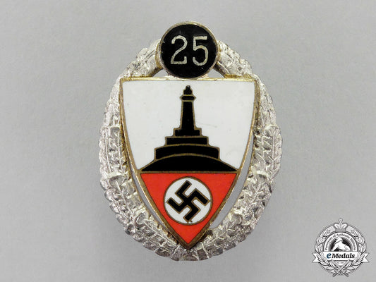 germany._a25-_year_kyffhäuser_veteran’s_organization_badge_by_deschler_c18-1262