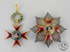 Vatican. An Equestrian Order Of St. Gregory The Great For Civil Merit In Gold, Grand Cross Set