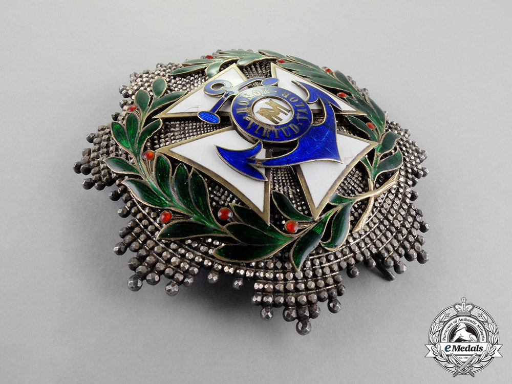 cuba._an_order_of_naval_merit,2_nd_class_star_for_captains,_commanders_and_lieutenants,_c.1890_c18-1364
