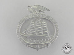 Germany, Third Reich. A 1935 National Day Of Sea Travel Badge By Deschler & Sohn