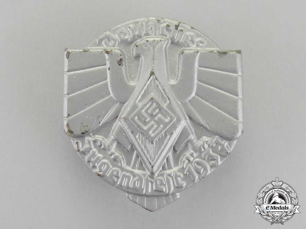 germany,_third_reich._a1937_hj_national_festival_of_youths_badge_c18-1646