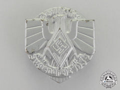 Germany, Third Reich. A 1937 Hj National Festival Of Youths Badge