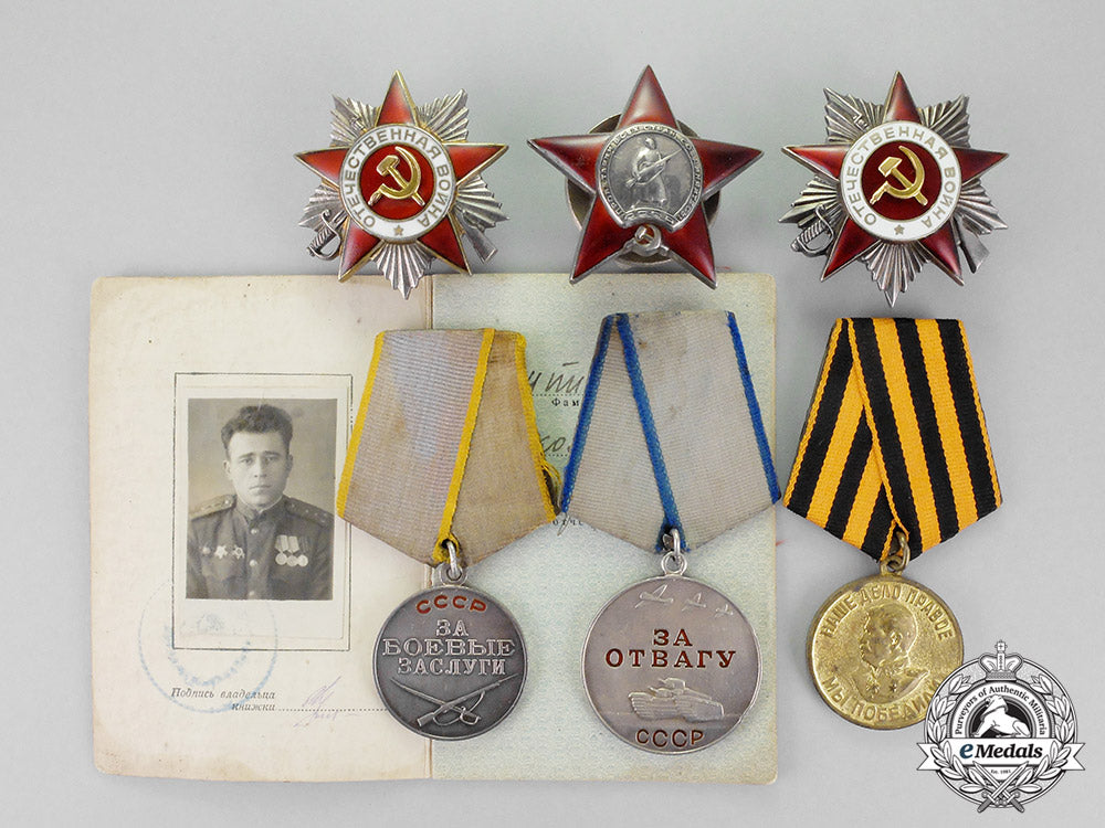 russia,_soviet_union._an_order_of_the_patriotic_war_veterans_award_group_c18-1677_1_1