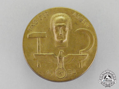 germany,_third_reich._a1934_national_day_of_labour_badge_by_christian_bauer_c18-1721