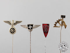 Germany. Four German Political Stick Pins