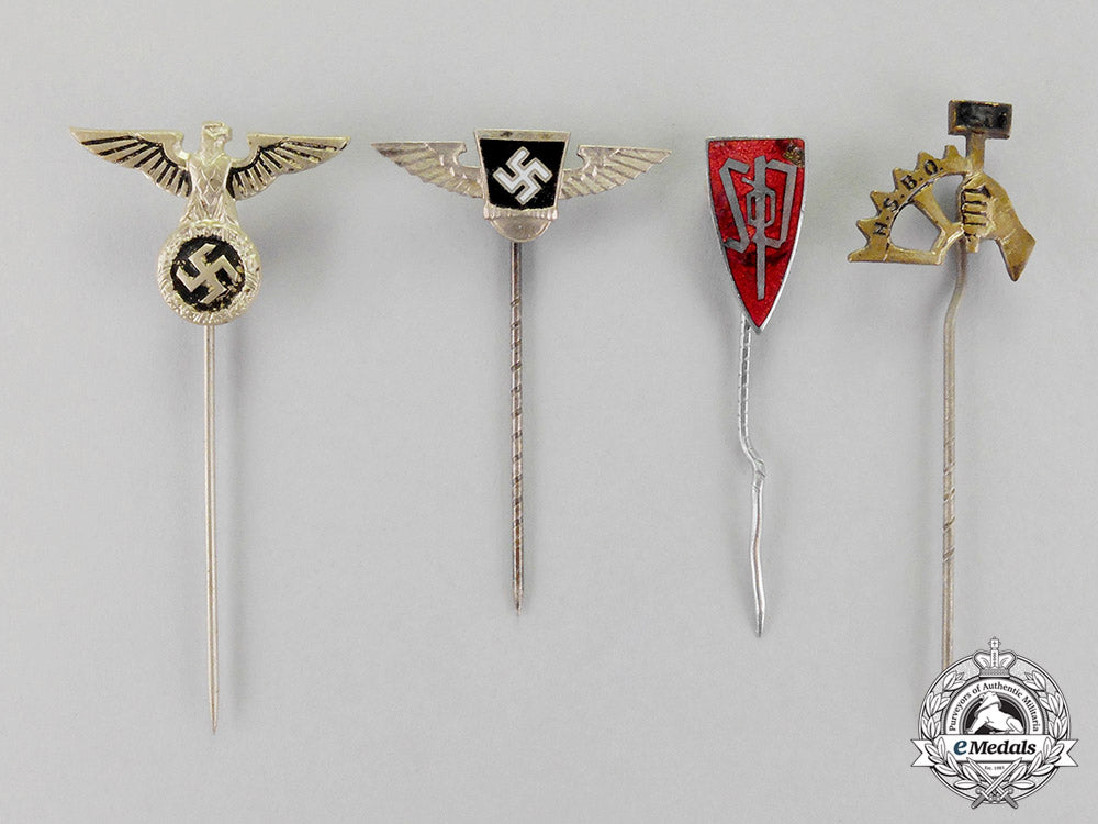 germany._four_german_political_stick_pins_c18-1742