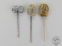 Germany. Three German Stick Pins