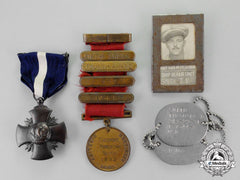 United States. A Navy Cross To Theodore Smith, Uss Falcon, Uss Squalus  Rescue