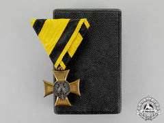 Austria, Imperial. A Fine Quality Private Purchase 40-Year Military Service Cross For Officers