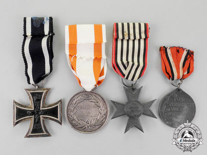 germany,_imperial._a_lot_of_four_medals&_decorations_c18-1918_1