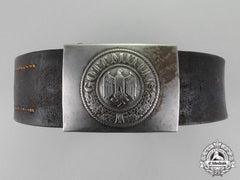 Germany. A Wehrmacht Heer (Army) Standard Issue Em/Nco’s Belt And Buckle