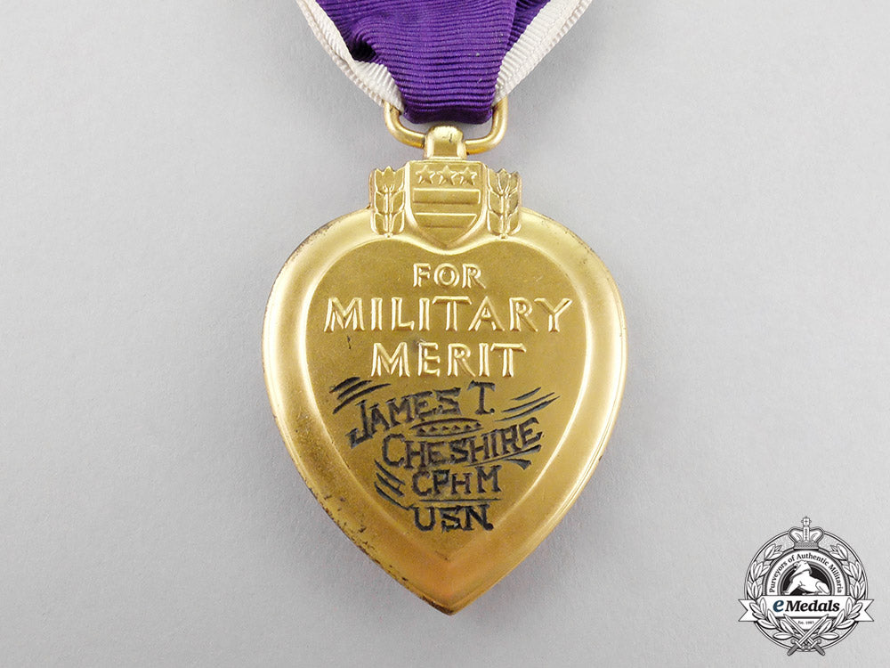 united_states._a_pearl_harbor_purple_heart_group_to_uss_oklahoma_chief_pharmacist's_mate_c18-2058